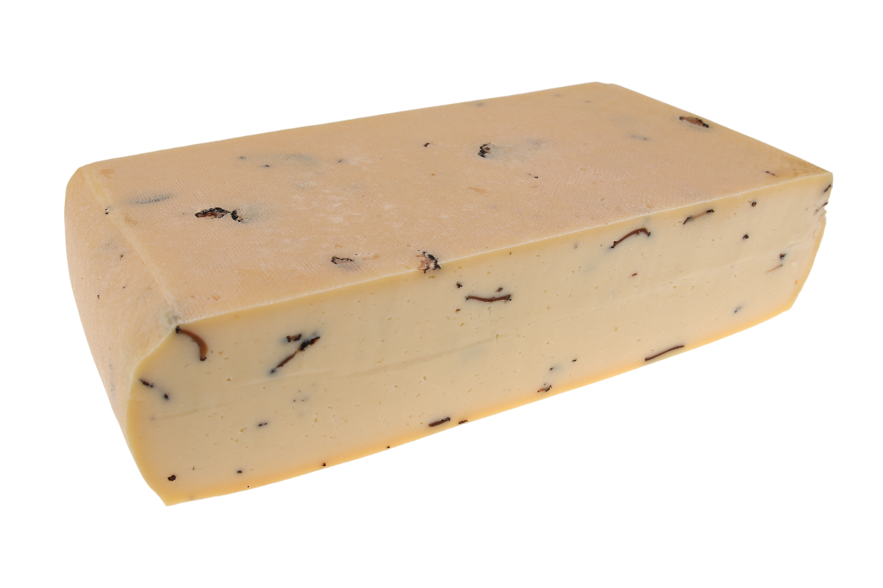 Feiner Schweizer Raclettekäse mit schwarzem Trüffel, aus naturbelassener Rohmilch hergestellt – jetzt bei kaeseversand24.de entdecken